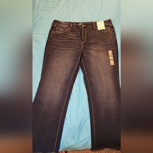 Sonoma Women's Dark Indigo Flare Jeans